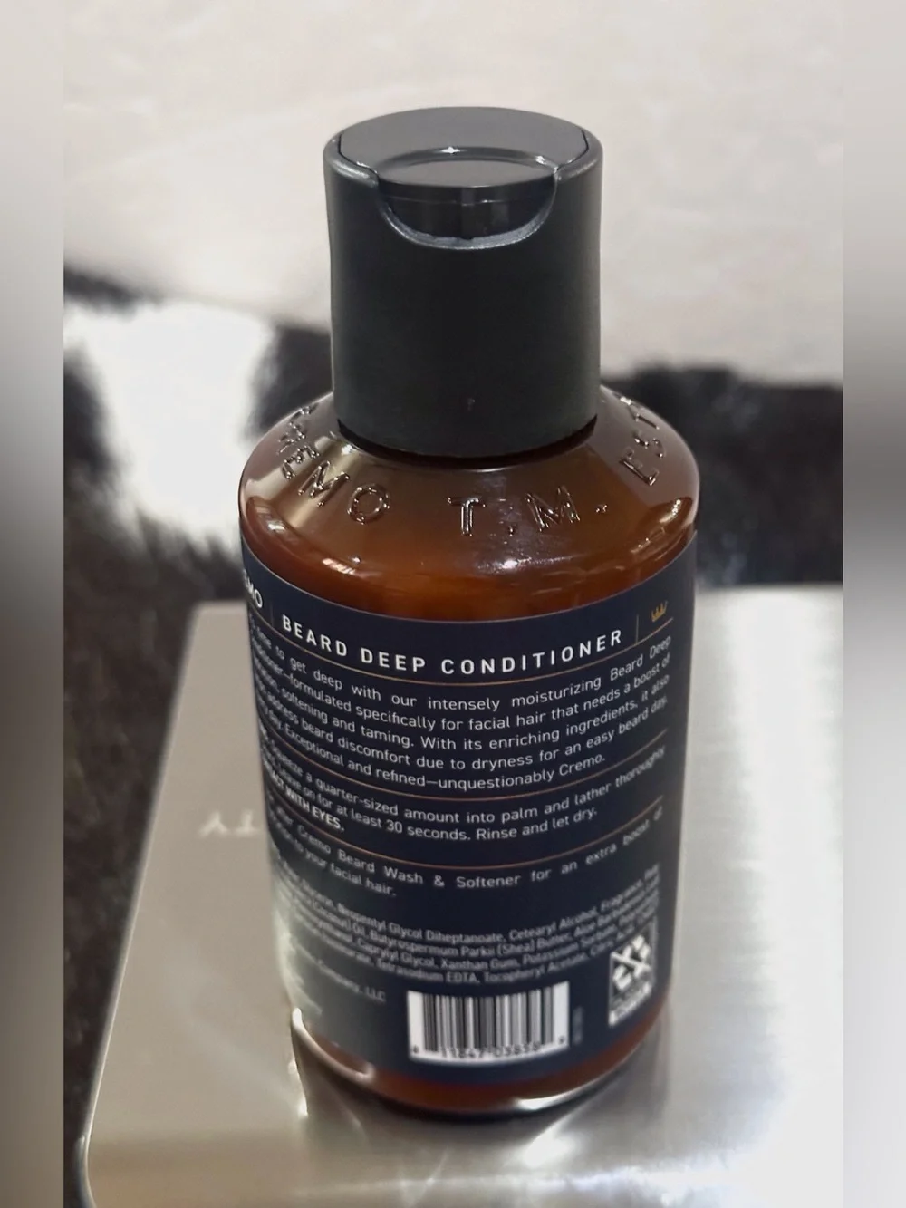 Cremo label bottle coarse
